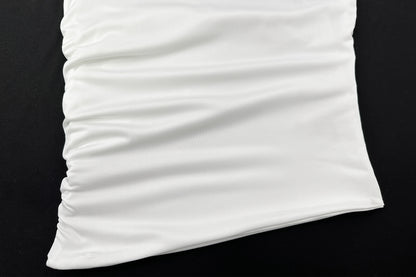 Sleeveless Crop Top for Women | Backless Halter Neck | Tight Bandage Style T Shirt | noémi