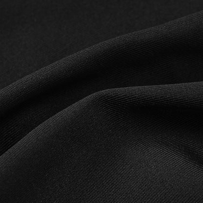 Womens V Neck Lace Up Short Sleeve Slim Fit Cutout Dress | noémi