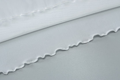 V Neck Mesh Stitch Pleated Dress with Slim Fit and Strap Detail | noémi