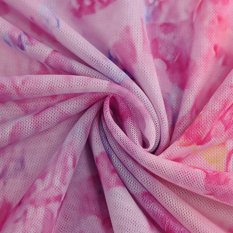 Mesh Backless Floral Maxi Dress | Strap Bodycon Slip Dress | noémi