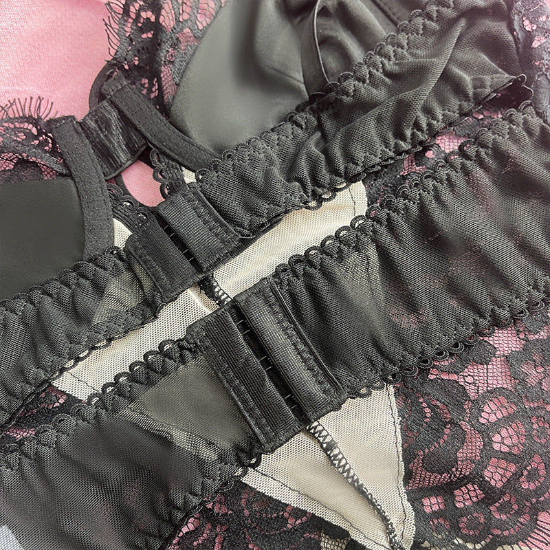 Eyelash Lace Cutout Camisole Vest with French Lace Detail | noémi