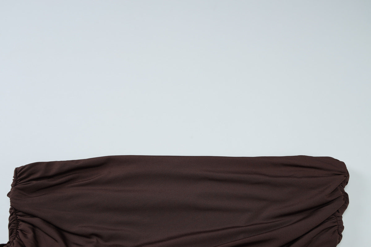 Womens Backless Slim Fit Dress with Side Slit | noémi