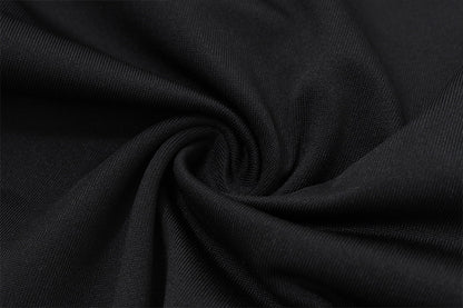 Strappy Bodysuit in Black | Cutout Halter One Piece | noémi