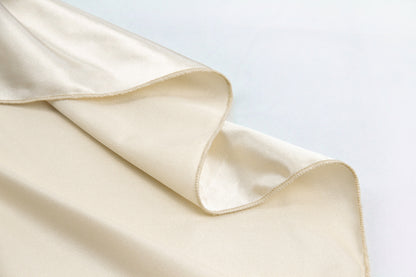 Womens Satin High Slit Formal Dress | Sleeveless Backless Spaghetti Strap Gown, Slim Fit | noémi