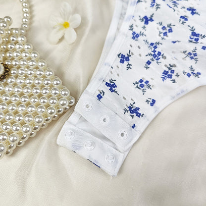 Womens Floral Polka Dot Jumpsuit | noémi