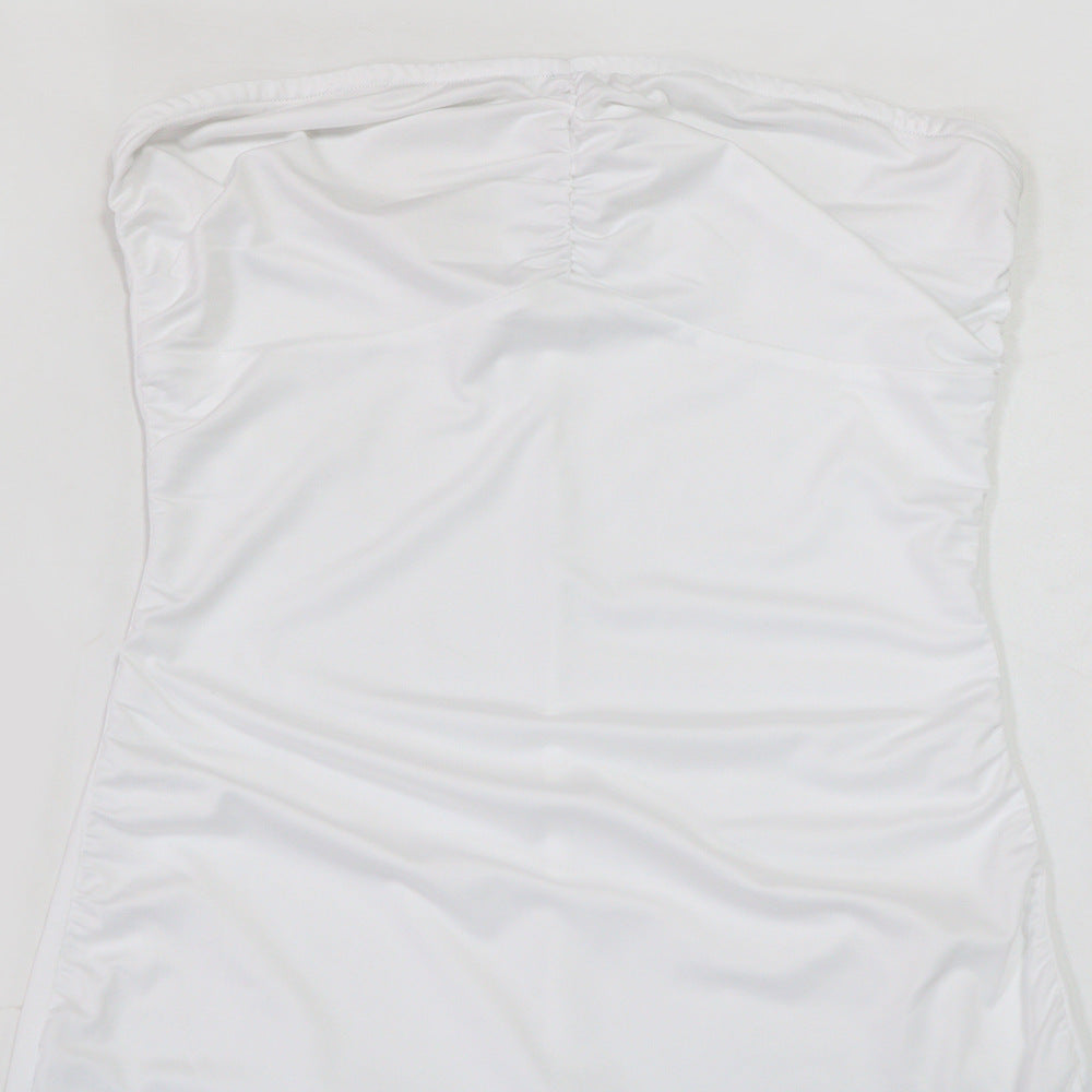 Tube Top Ruffle Dress | Sheath for Women | noémi