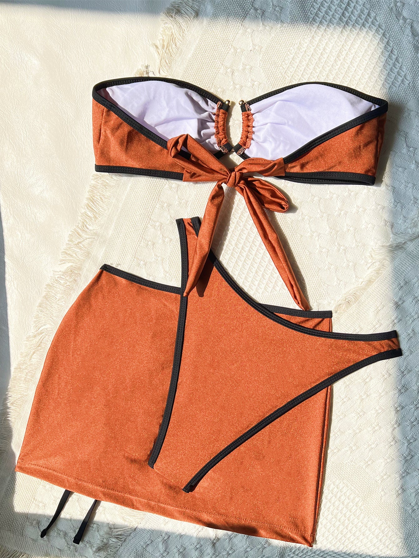 3 Piece Bikini Swimsuit Set for Women | Skirt CoverUp | noémi