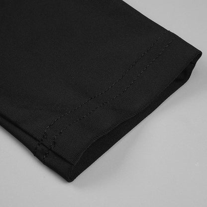 Twisted Front Long Sleeve Cutout Stretch Dress | noémi