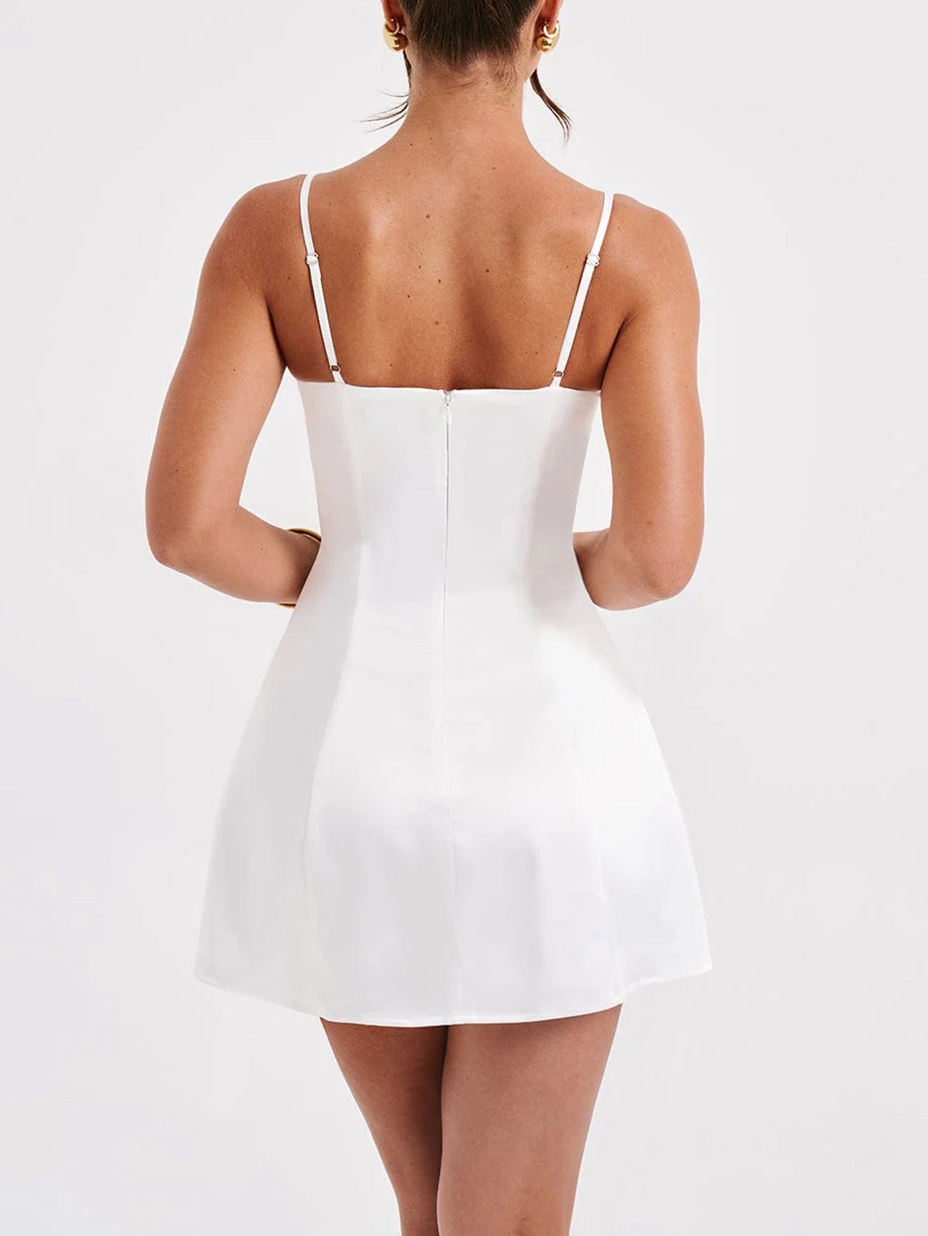 Women Sling Solid Color Dress | noémi