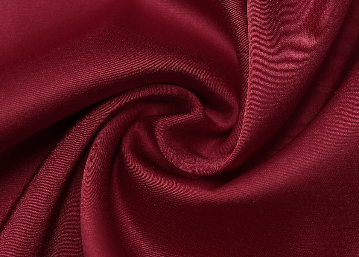 Womens Backless Lace Up Halter Dress | Satin Ribbon Detail | noémi