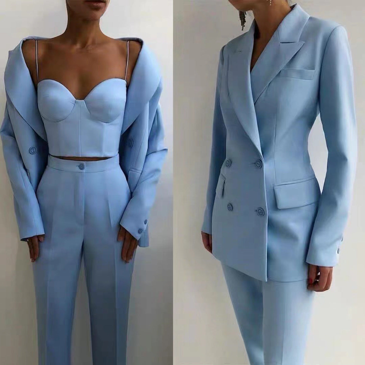 Womens Suit Set | Top Pants Blazer | noémi
