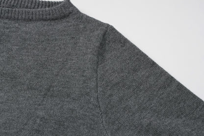 Womens Cropped Top | Slim Fit, Diagonal Collar Long Sleeve | noémi