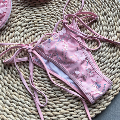 Sequined Split Bikini Swimsuit for Women | noémi