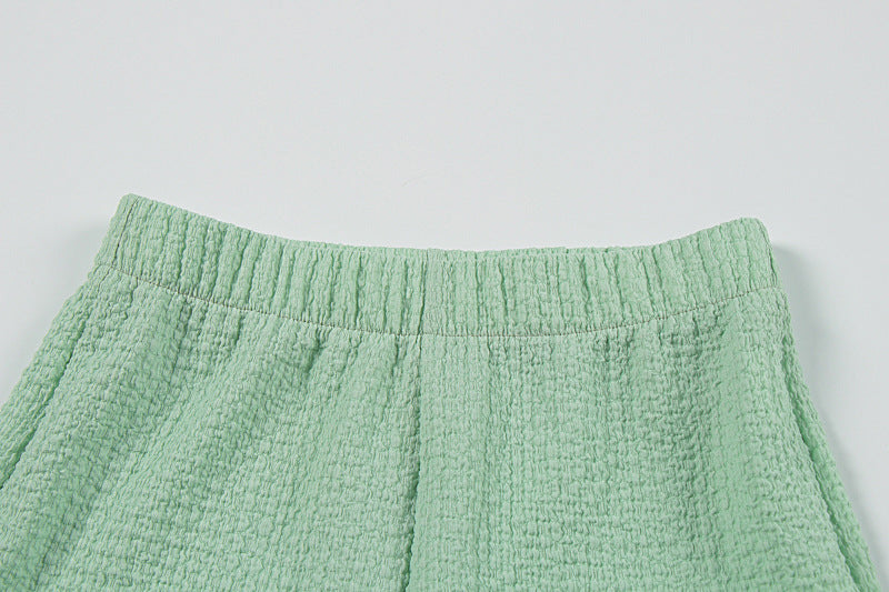 Summer Women's Two Piece Set | Off Shoulder Tube Top & Slim Fit Trousers | noémi