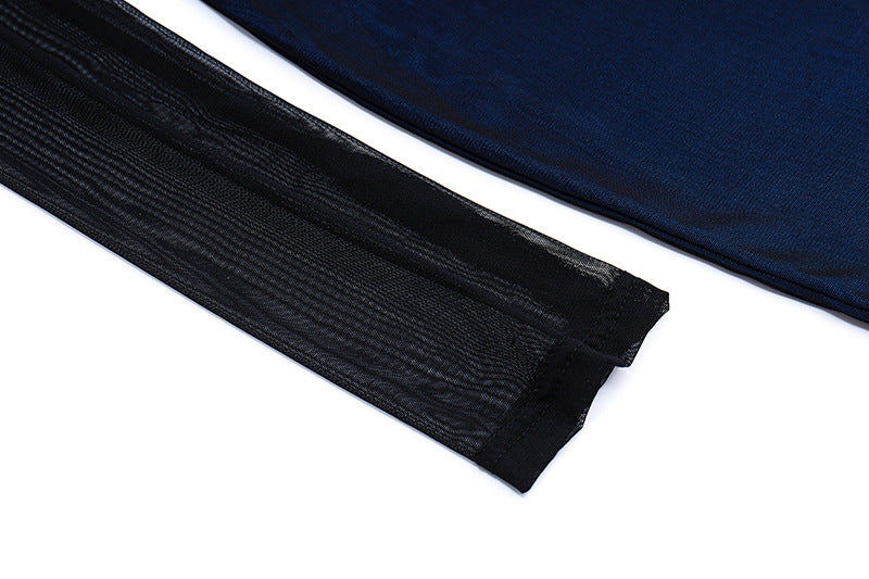 Womens Mesh Sleeve Bodycon Mini Dress | Slim Fit | noémi