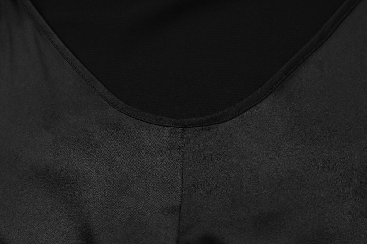 Womens Satin Dress | Big Backless Tie | noémi