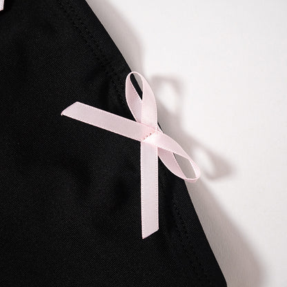 Women Tube Top Dress with Bow Front and Side Cutout Detail | noémi