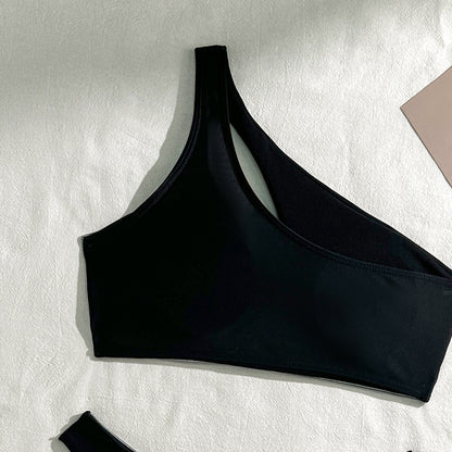 Womens Bronzed Glow Split Stitch Bikini Set | noémi