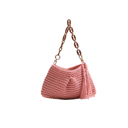Clip Tassel Pink
