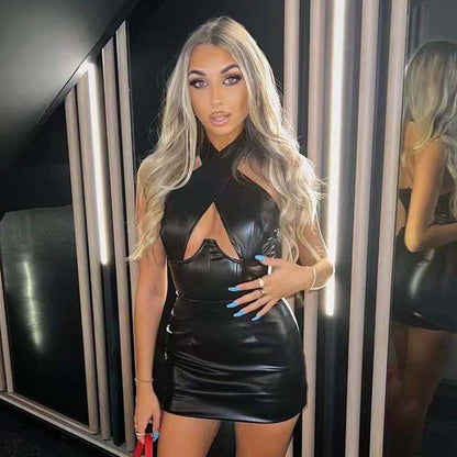 Halter Sheath Dress | Slimming Sleeveless for Women | noémi