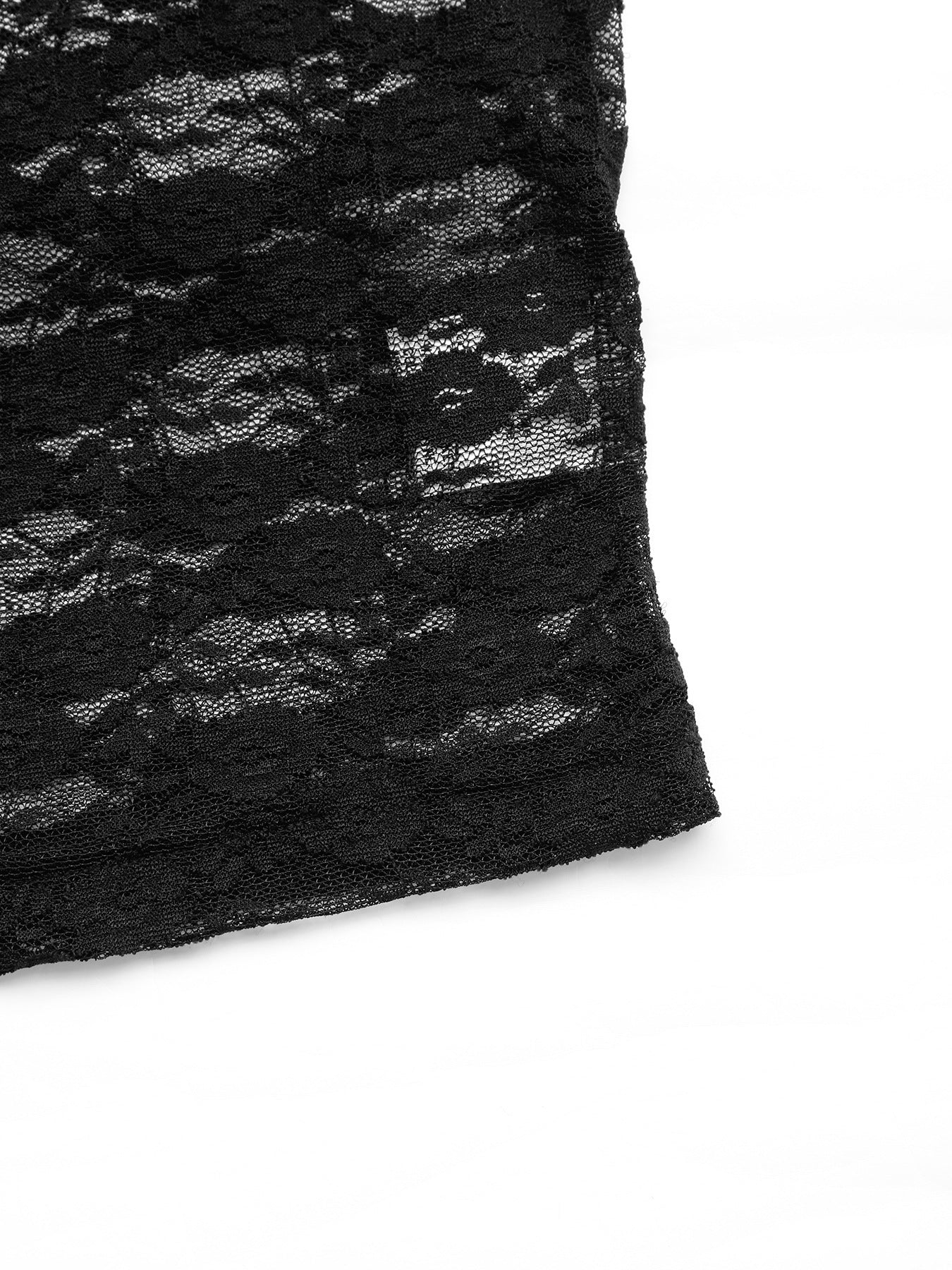 Slim Fit Sheer Lace Vest Top for Layering and Outerwear | noémi