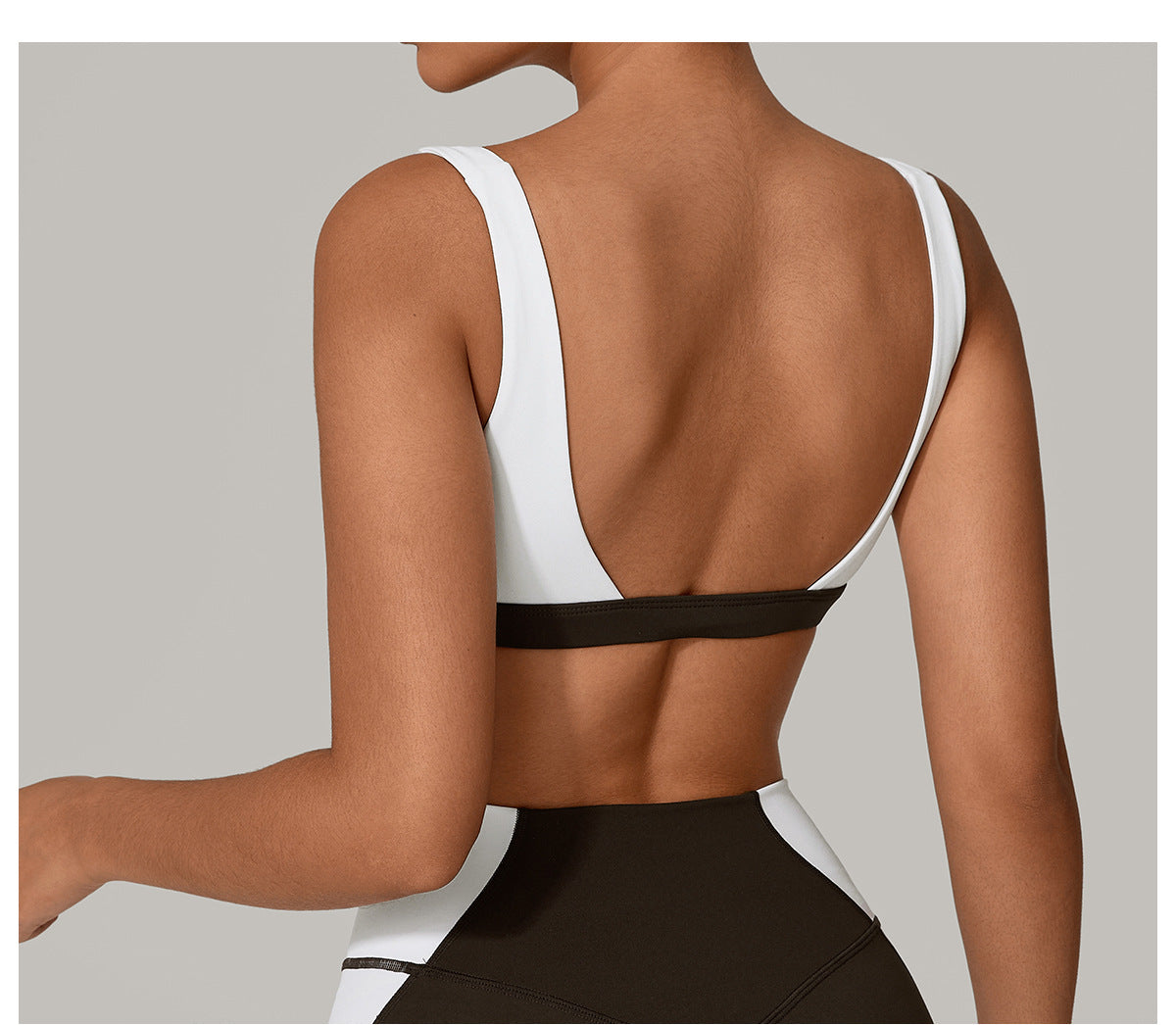 Womens Shockproof Sports Bra Push Up Wide Strap | noémi