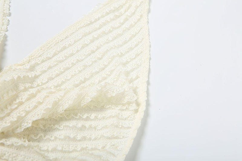 Womens Halter Backless High Waist Slit Dress | noémi