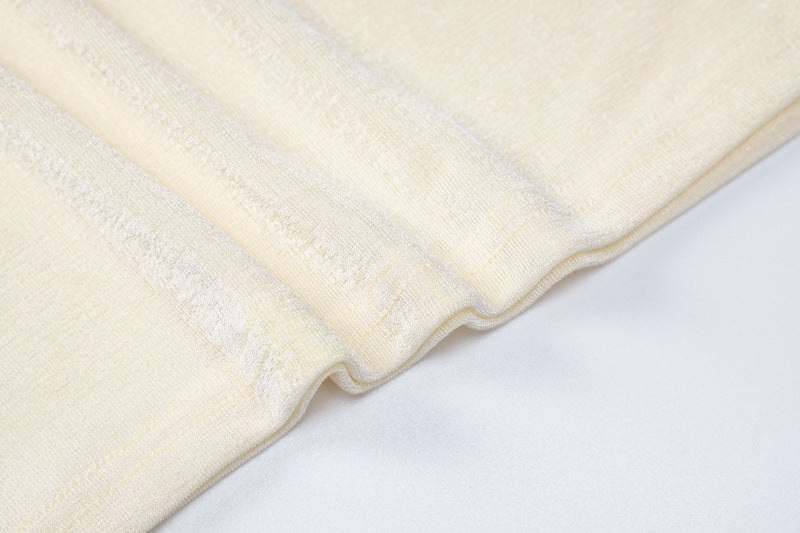 Back Tie Open Back Slim Fit Bodycon Dress | noémi