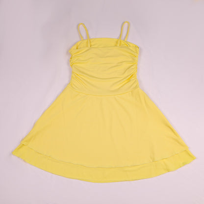 Womens Backless Sling Dress | Flowy Tube Top Mini Dress | noémi