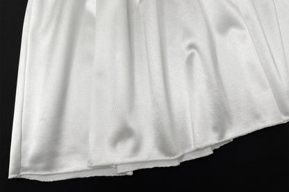 Cinched Satin Tube Dress | Slim Fit Bud | noémi