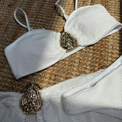 Three Piece Bikini Set with Short Skirt Swimwear for Women | noémi