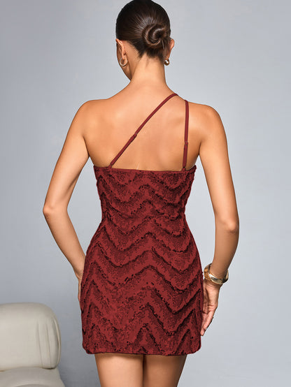 Women Sequin Sling Mini Dress | noémi