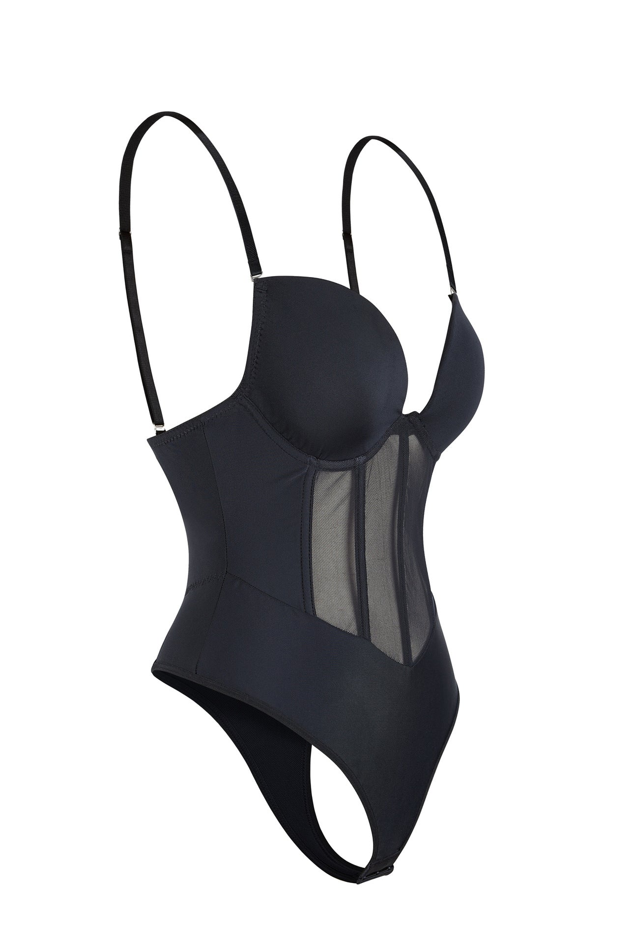 Detachable Strap One Piece Corset Waist and Hip Shaping Slimming Body Shaper | noémi