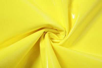 V Neck Faux Leather Dress Slim Fit Straps Waist Hugging | noémi