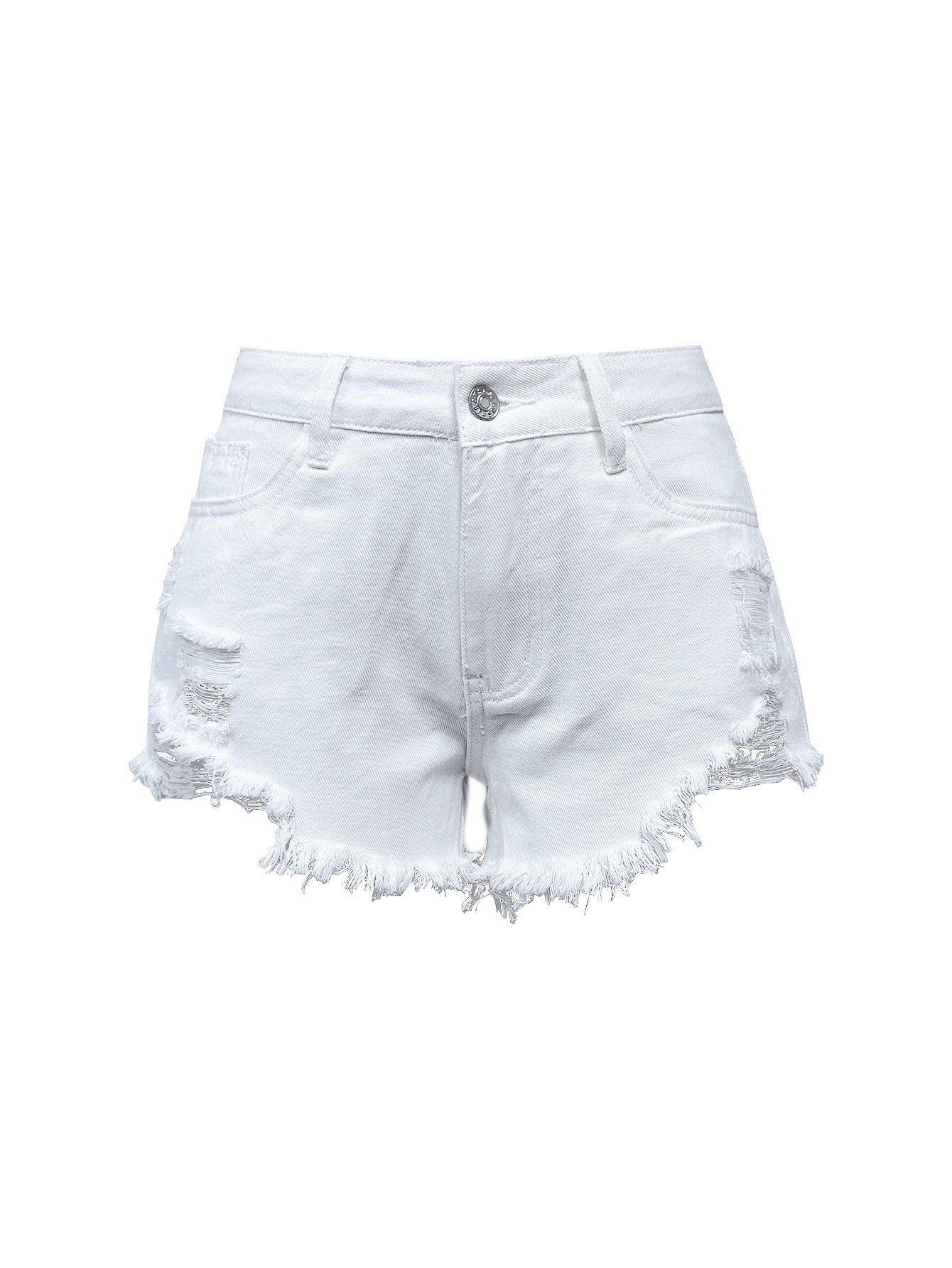Slim Fit Women’s Vintage High Waist Denim Shorts | noémi
