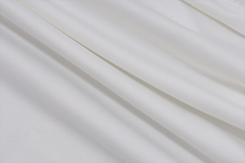 White Halter Top with Ruched Detail | Summer Casual Crop Top | noémi