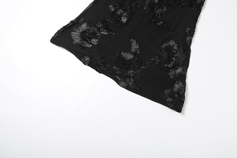 Womens Slim Fit Maxi Dress | Backless Lace Up Slimming | noémi