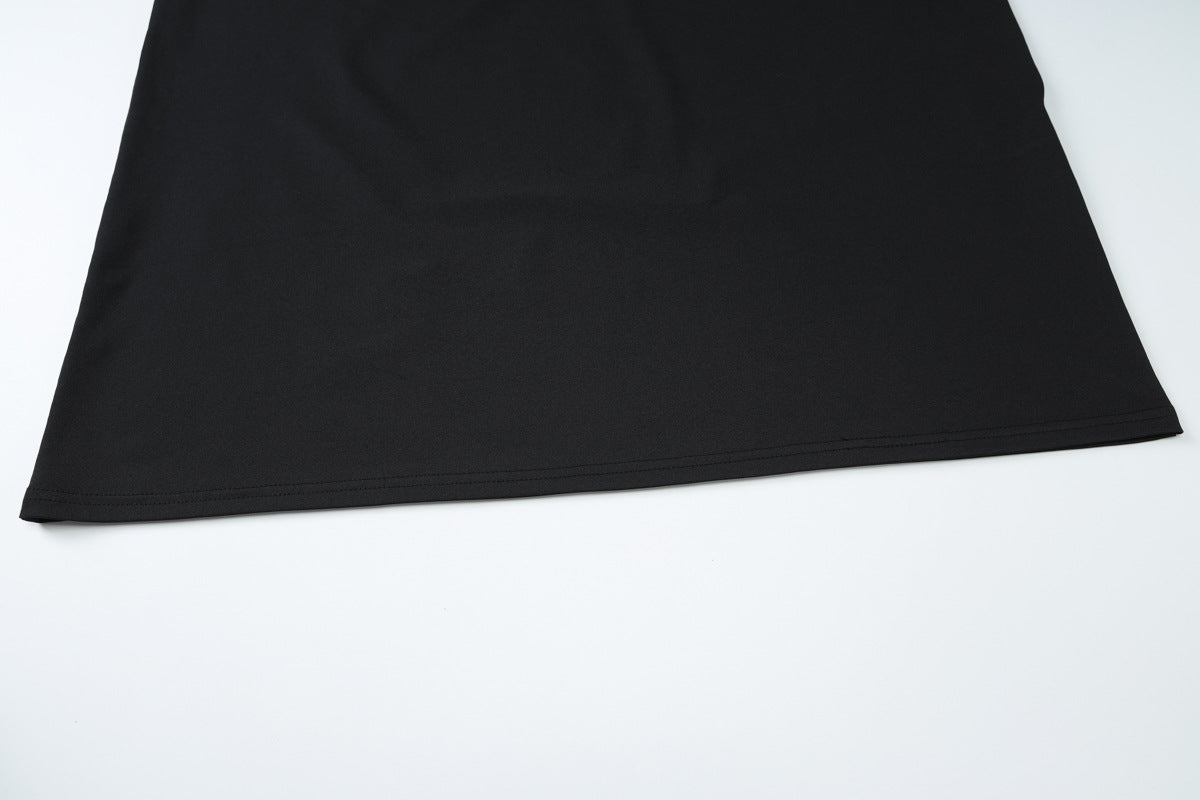 Womens Solid Color VNeck Maxi Dress | Cutout Sheath Dress | noémi