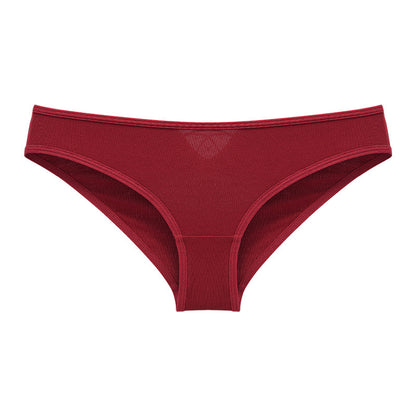 French Style Low Waist Lace Briefs with Breathable Crocheted Design | noémi