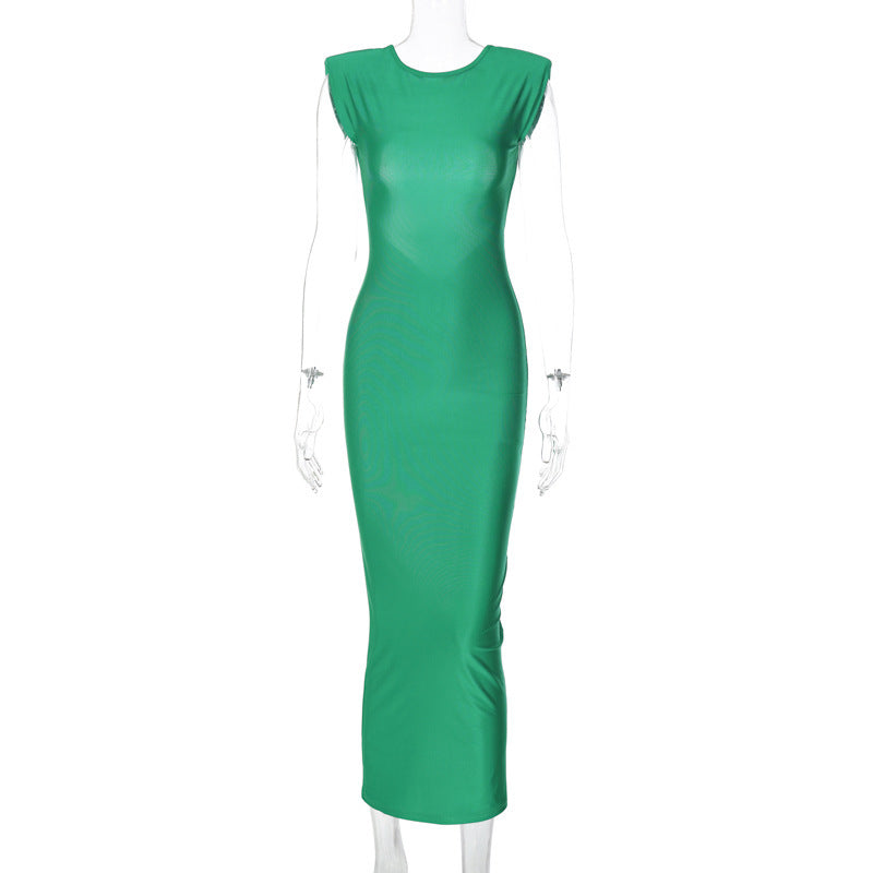 Womens Tight Backless Cutout Maxi Dress | Hipster Waist Dress | noémi