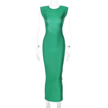 Womens Tight Backless Cutout Maxi Dress | Hipster Waist Dress | noémi