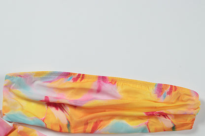 Off Shoulder Printed Tube Dress | noémi