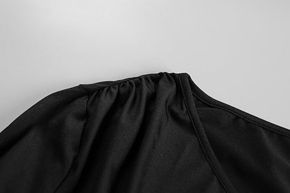 Oblique Shoulder Slim Fit Dress for Women | noémi