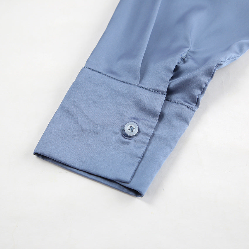 Satin Slit Dress | Waist Slimming Gown | noémi