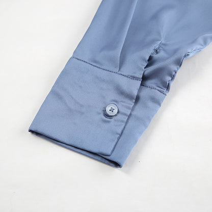 Satin Slit Dress | Waist Slimming Gown | noémi