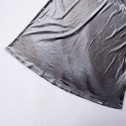 Womens Metallic Sling Mid Length Swing Dress | noémi