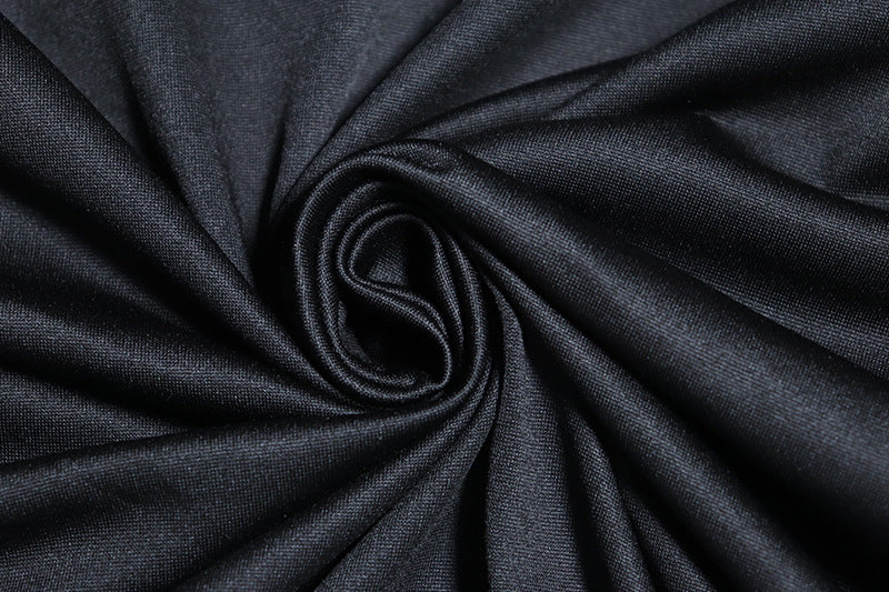 Womens Deep V Sleeveless Asymmetric Sheath Dress | noémi