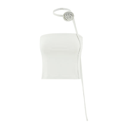 Vest Outer Wear Tube Top Women | Strapless Ribbed Slim Fit Crop Top | noémi