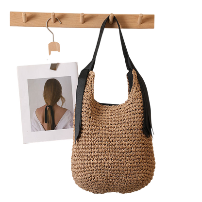 Ribbon Crochet Black