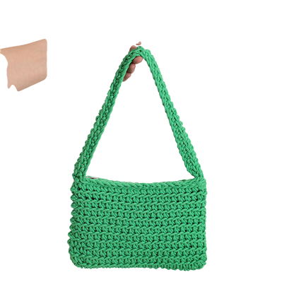Cotton Thread Shoulder Green